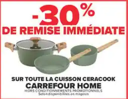 Carrefour Carrefour home ceracook cuisson offre