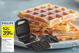Carrefour PHILIPS Appareil à croque-monsieur offre