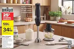 Carrefour BRAUN Mixeur plongeant offre