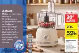 Carrefour Moulinex Robot multifonction Soleil offre