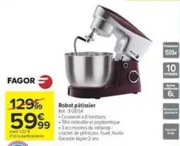 Carrefour FAGOR Robot pâtissier offre