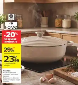 Carrefour HOME Cocottes offre
