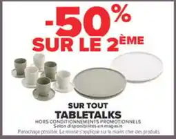 Carrefour Tabletalks offre