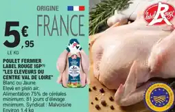 E.Leclerc Label Rouge Poulet Fermier offre