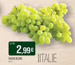 Match RAISIN BLANC offre