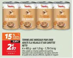 Netto Netto Terrine avec morceaux offre