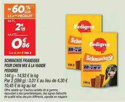 Netto Pedigree Schmackos offre