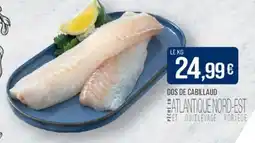 Match DOS DE CABILLAUD offre