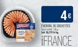 Match Pescanova éventail de crevettes offre