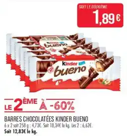 Match Kinder Bueno offre