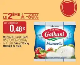 Match Galbani Mozzarella offre