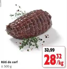 Colruyt Rôti de cerf offre