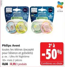Colruyt Philips Avent tétines offre