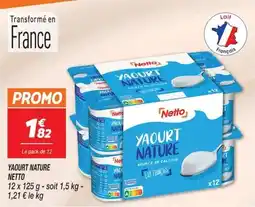 Netto Netto Yaourt Nature offre