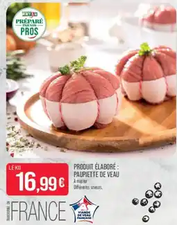 Match MATCH PAUPIETTE DE VEAU offre