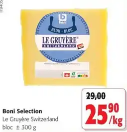 Colruyt Boni Selection Le Gruyère Switzerland offre