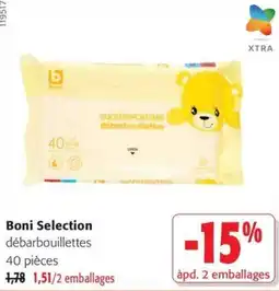 Colruyt Boni Selection débarbouillettes offre