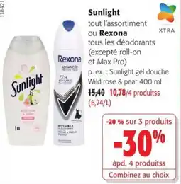 Colruyt Sunlight Rexona offre