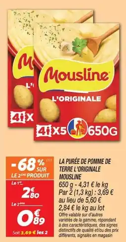 Netto Mousline L'Originale offre