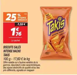 Netto Takis Biscuits salés offre