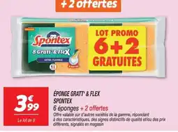 Netto Spontex Éponge Gratt' & Flex offre