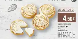 Match TARTELETTE CITRON MERINGUÉE offre