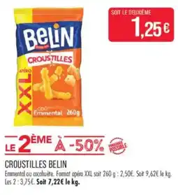 Match Belin Croustilles offre