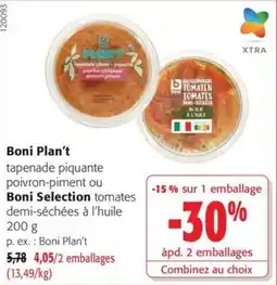 Colruyt Boni Plan't tapenade piquante offre