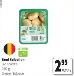 Colruyt Boni Selection Bio shiitake offre