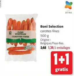 Colruyt Boni Selection carottes fines offre