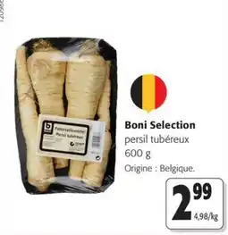Colruyt Boni Selection persil tubéreux offre