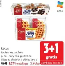 Colruyt Lotus gaufres offre
