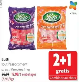 Colruyt Lutti tout l'assortiment offre