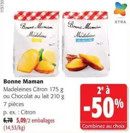Colruyt Bonne Maman Madeleines offre