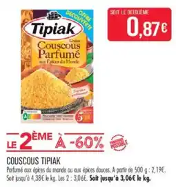 Match Tipiak Couscous Parfumé offre
