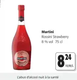 Colruyt Martini Rossini Strawberry offre