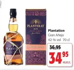 Colruyt PLANTERAY Rum Gran Añejo offre