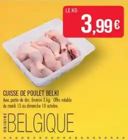 Match BELKI CUISSE DE POULET offre