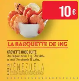 Match CREVETTE ROSE CUIT offre
