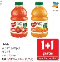 Colruyt Liebig tous les potages offre