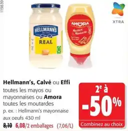 Colruyt Hellmann's mayonnaise offre