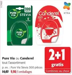 Colruyt Pure Via Stevia offre