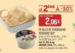 Match Pétales de Parmigiano Reggiano DOP offre