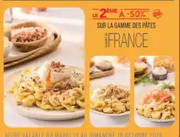 Match Sur la gamme des pates offre