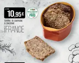 Match Terrine de campagne à l'ancienne offre