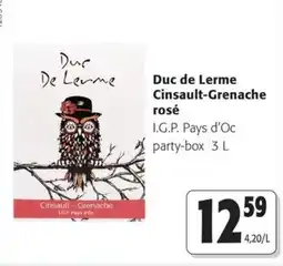 Colruyt Duc de Lerne Cinsault-Grenache rosé offre