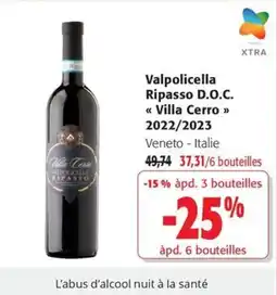 Colruyt Villa Cerro Valpolicella Ripasso offre