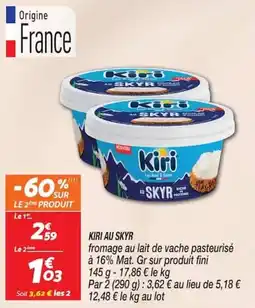 Netto Kiri Kiri au skyr offre