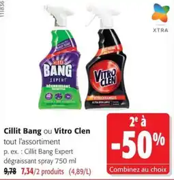 Colruyt Cillit Bang ou Vitro Clen offre
