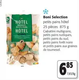 Colruyt Boni Selection petits pains hôtel offre